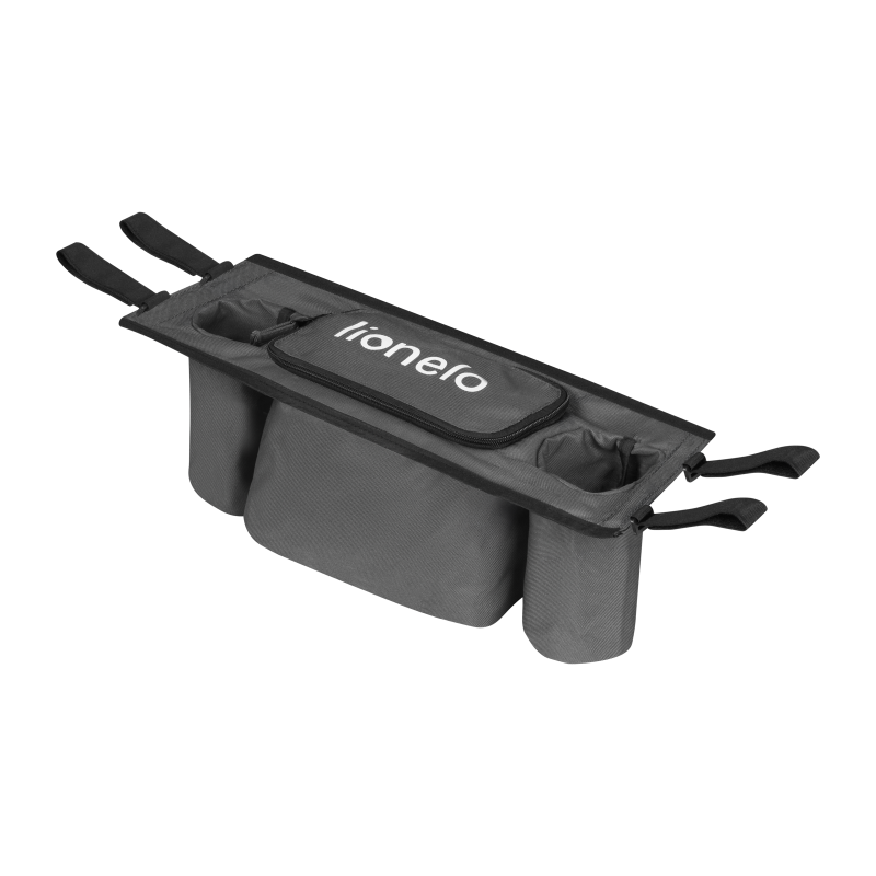 Lionelo Cama Bottle Holder Grey Graphite — Torba do przyczepki