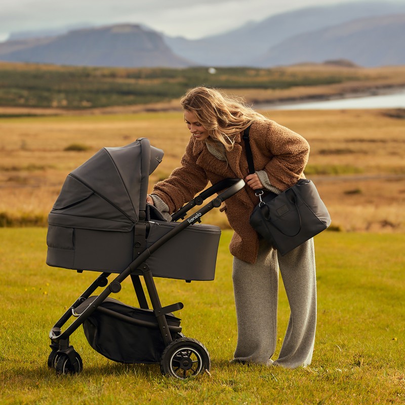 Lionelo Amber Plus 2 v 1 Beige Sand — Multifunkčný kočík