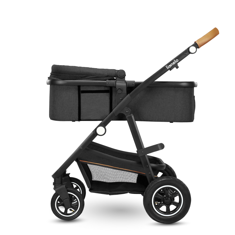 Lionelo Amber 2v1 Grey Graphite — Multifunkčný kočík