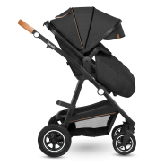 Lionelo Amber 2v1 Grey Graphite — Multifunkčný kočík