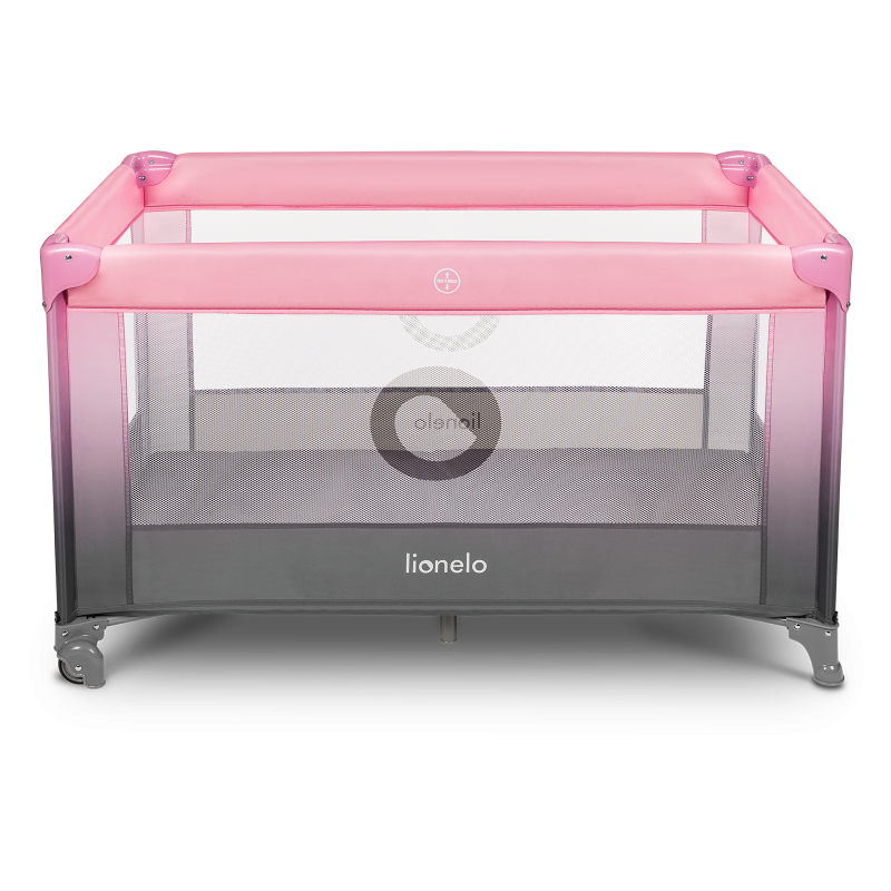 Lionelo Stefi Pink Ombre — Cestovná postieľka