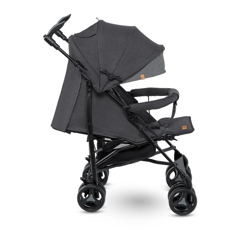 Lionelo Irma Black/Dark Grey — Kočík