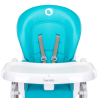 Lionelo Linn Plus Turquoise — Kŕmna stolička