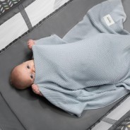 Lionelo Bamboo Blanket Blue — Bambusová prikrývka