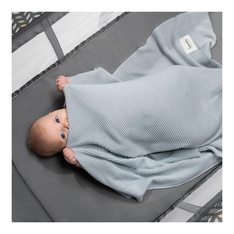 Lionelo Bamboo Blanket Grey — Kocyk bambusowy