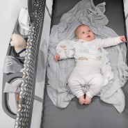 Lionelo Bamboo Swaddle Grey Stone — Detská zavinovačka