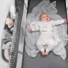 Lionelo Bamboo Swaddle Grey Stone — Detská zavinovačka