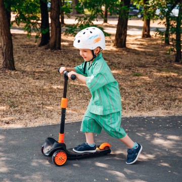 Lionelo Timmy Orange Black — Kolobežka