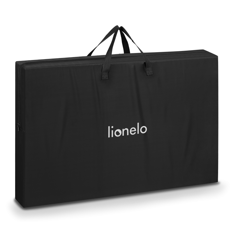 Lionelo Aurora Grey Graphite — Prenosná postieľka 3 v 1