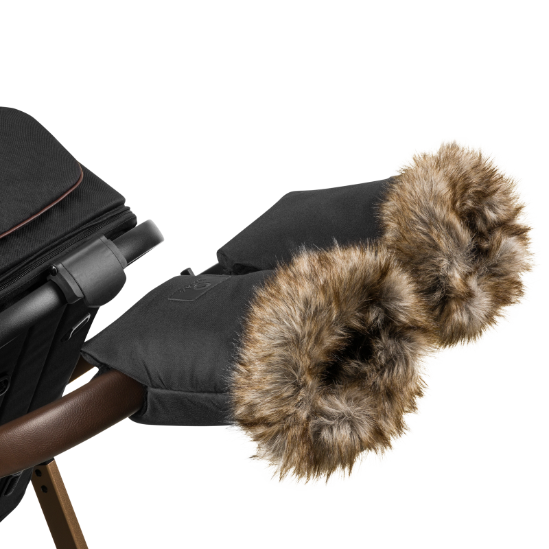 Lionelo Handmuff Black — Rękawiczki do wózka