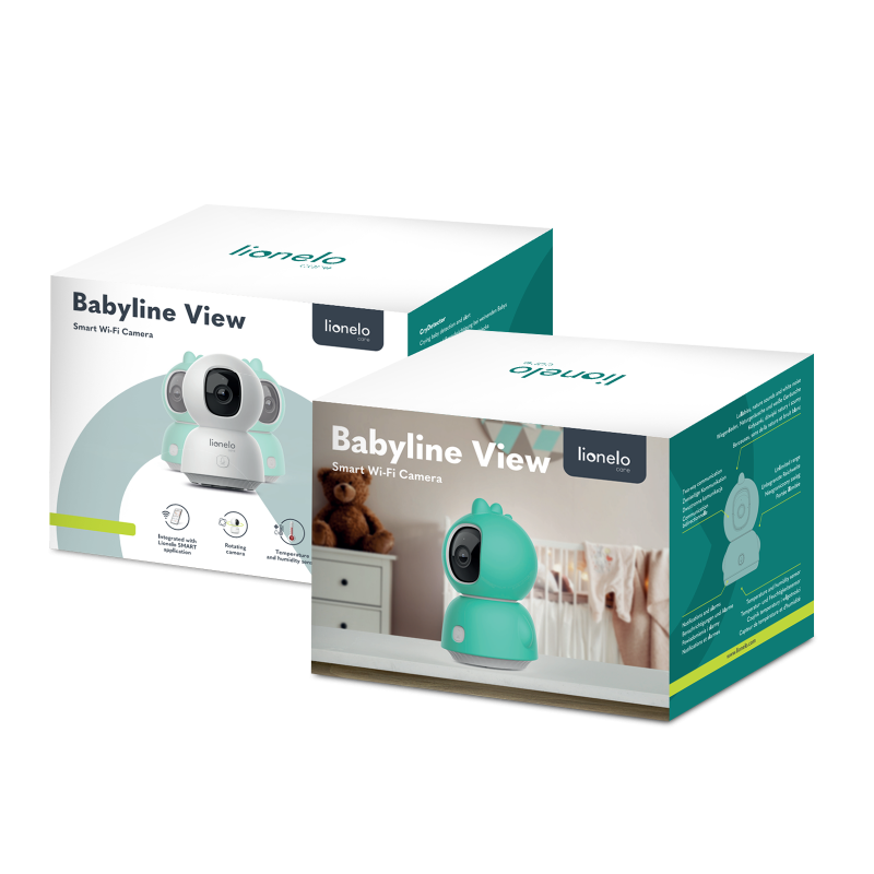 Lionelo Babyline View White — Niania elektroniczna