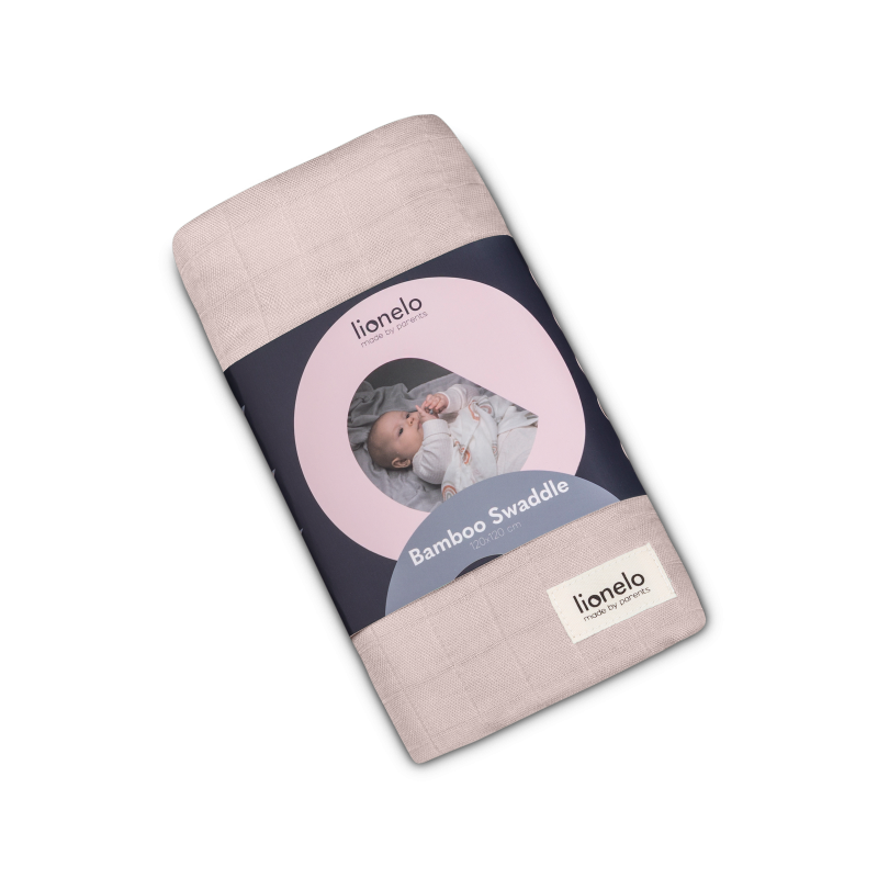 Lionelo Bamboo Swaddle Beige Sand — Otulacz dla dziecka