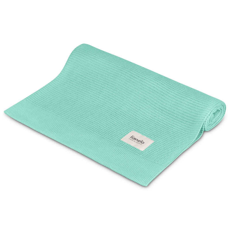 Lionelo Bamboo Blanket Green Mint — Kocyk bambusowy