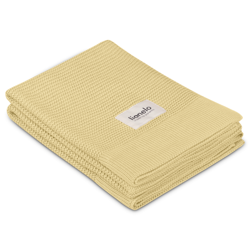 Lionelo Bamboo Blanket Yellow Lemon — Kocyk bambusowy