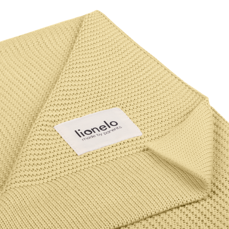 Lionelo Bamboo Blanket Yellow Lemon — Kocyk bambusowy