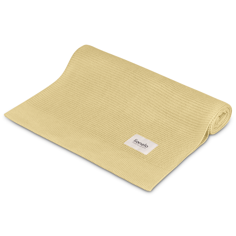 Lionelo Bamboo Blanket Yellow Lemon — Kocyk bambusowy