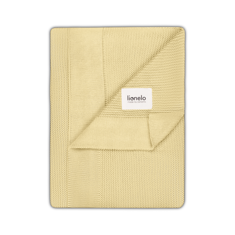 Lionelo Bamboo Blanket Yellow Lemon — Kocyk bambusowy