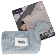 Lionelo Bamboo Blanket Grey — Kocyk bambusowy