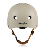 Lionelo Helmet Beige Sand — Kask rowerowy