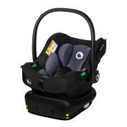 lionelo Astrid i-Size Set Black Grey — Autosedačka s ISOFIX základňou