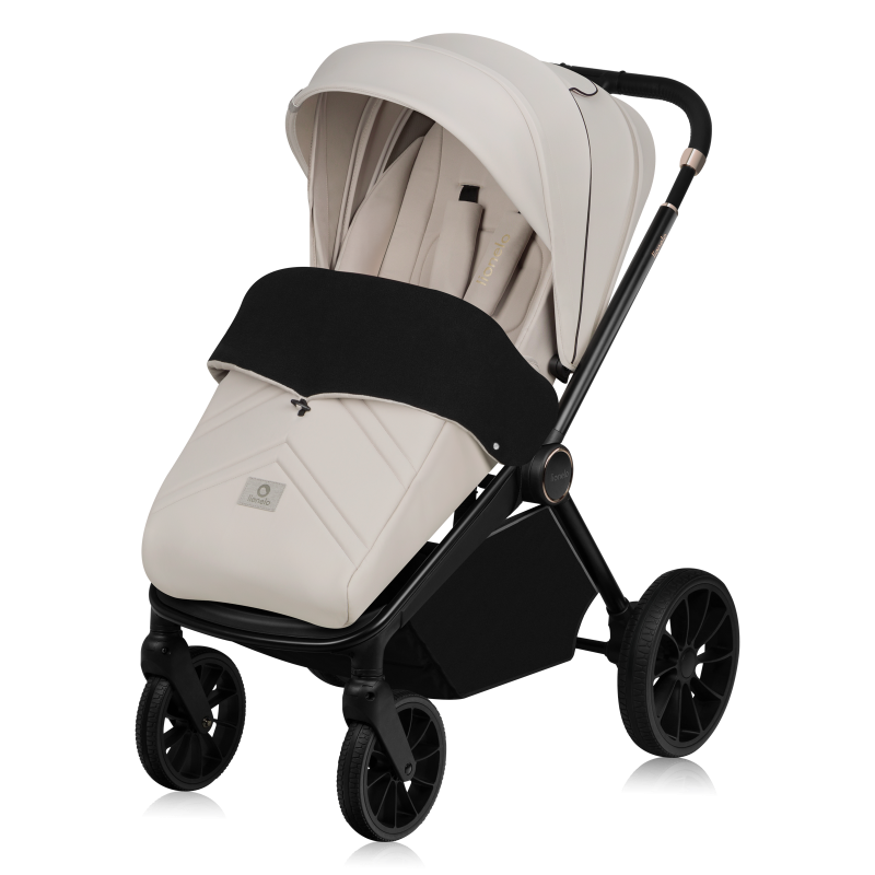 Lionelo Mika Plus 2w1 Beige Sand — Wózek Wielofunkcyjny