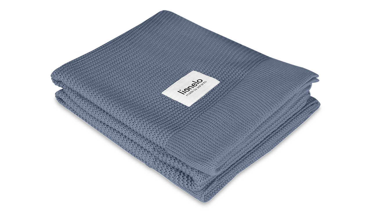 Lionelo Bamboo Blanket Blue