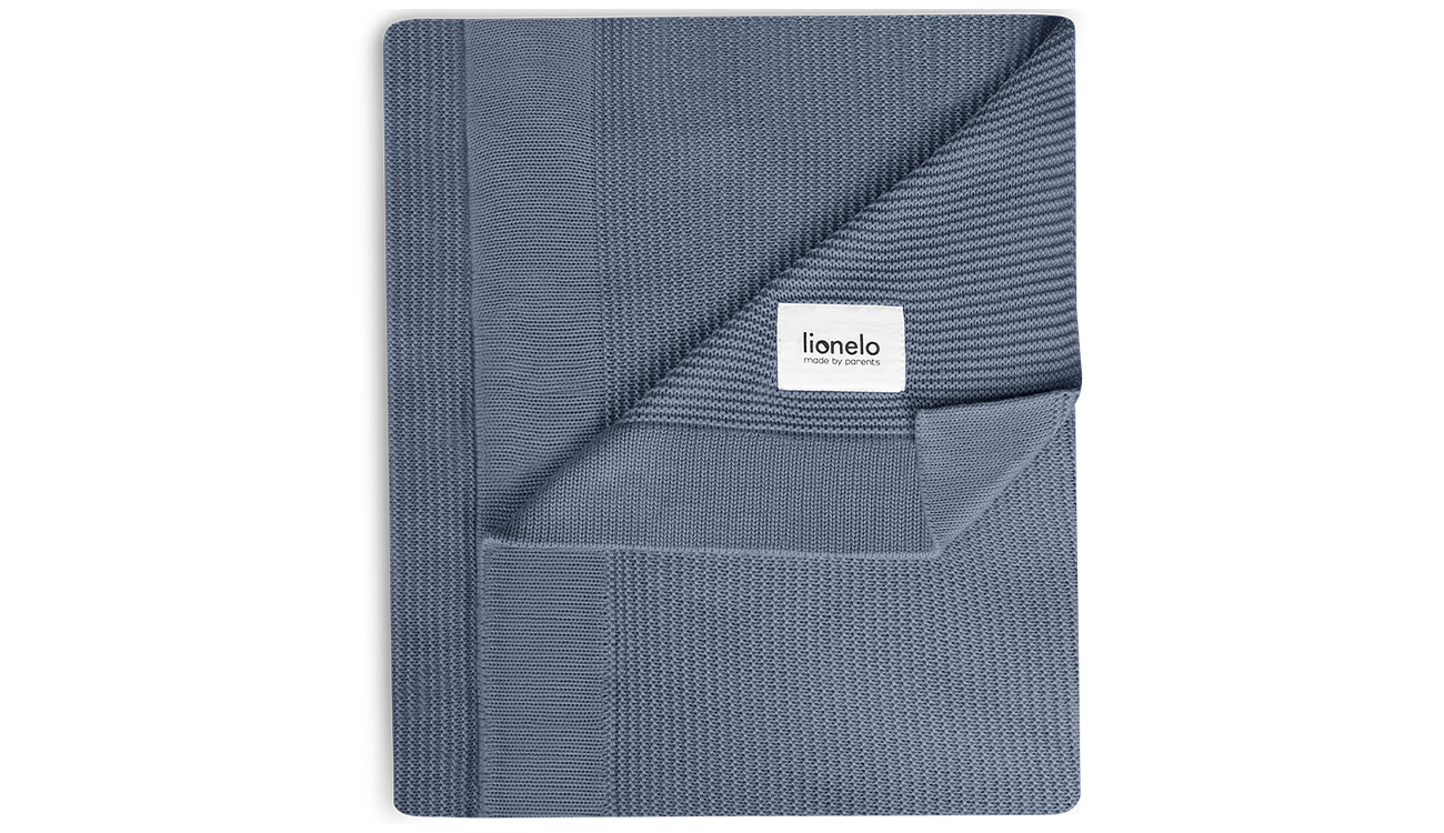 Lionelo Bamboo Blanket Blue