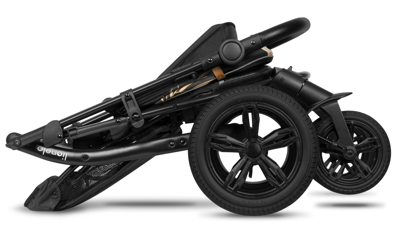 Lionelo Annet Tour Black Carbon — stroller